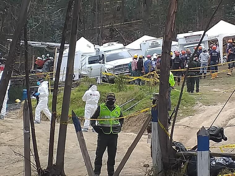 哥倫比亞一礦井坍塌已致5死11傷