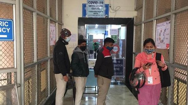 印度啟動新冠疫苗接種工作