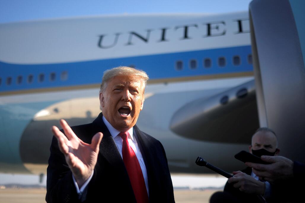 美媒：特朗普擬於拜登就職日清晨搬離白宮