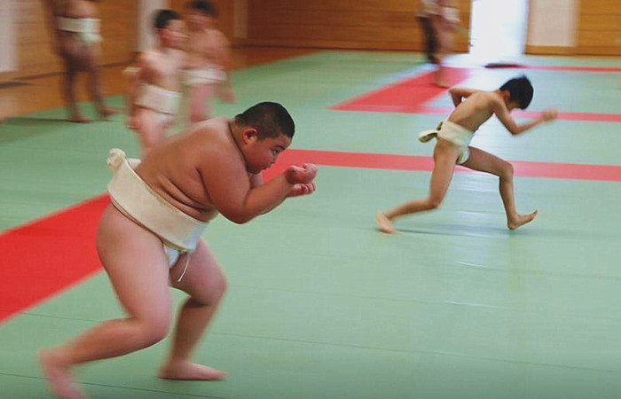 圖集 |  日本10歲85公斤的相撲小運動員天賦異稟