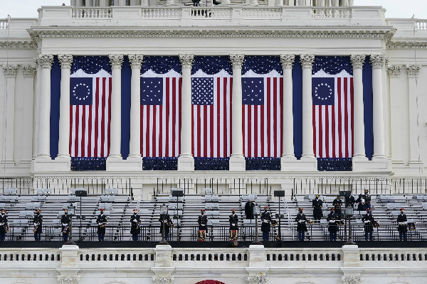 圖集 | 華盛頓舉行拜登就職典禮綵排