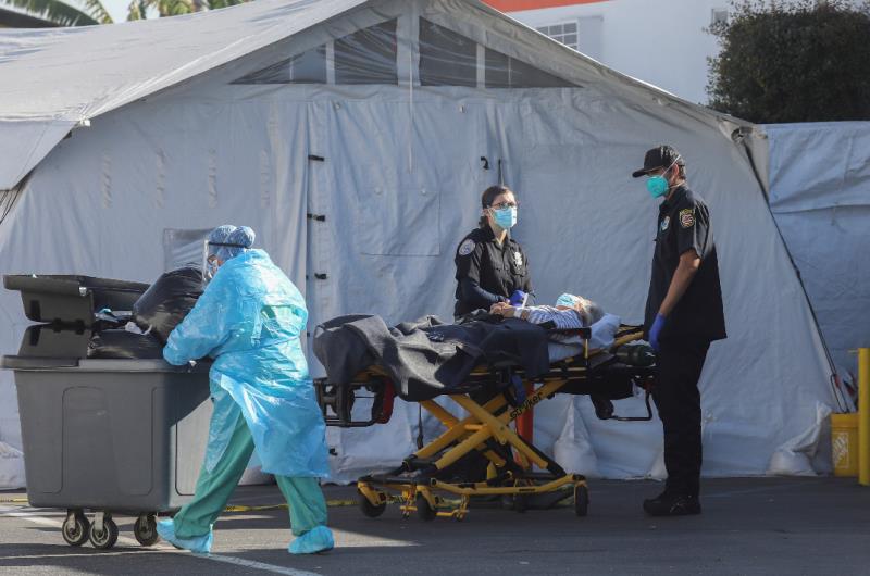 加州新冠病例數破三百萬 成全美疫情第一州