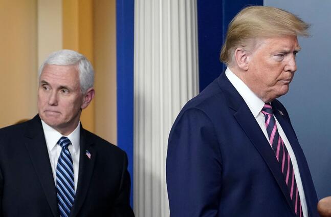 美媒：彭斯因参加拜登就職典禮 將缺席特朗普離任儀式