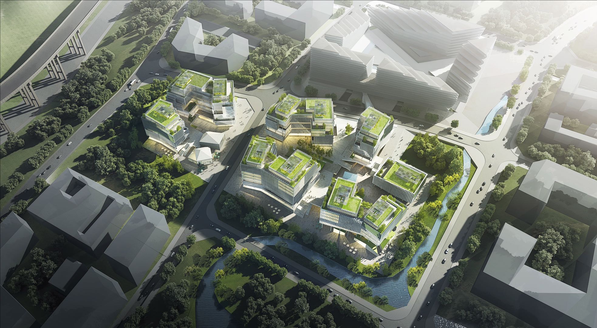 深圳國際生物谷生物家園項目封頂
