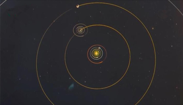 紫金山天文台：新年首場「火星合月」將浪漫現身天宇