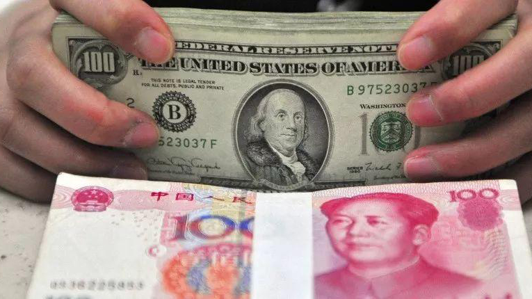 22日人民幣對美元中間價上調79個基點