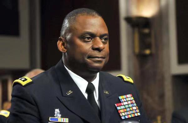 奧斯汀成為美國史上首位非裔國防部長