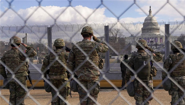 參與拜登就職典禮 逾150名國民警衛隊員感染新冠