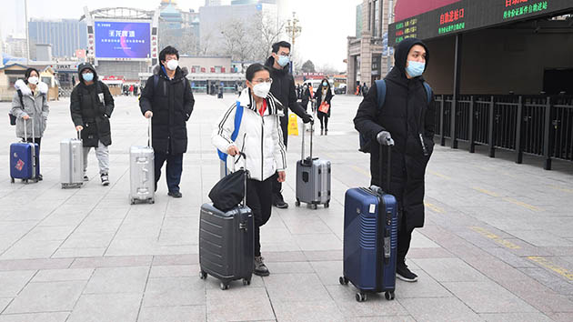 多地增染新冠者 北京病例搭多線地鐵