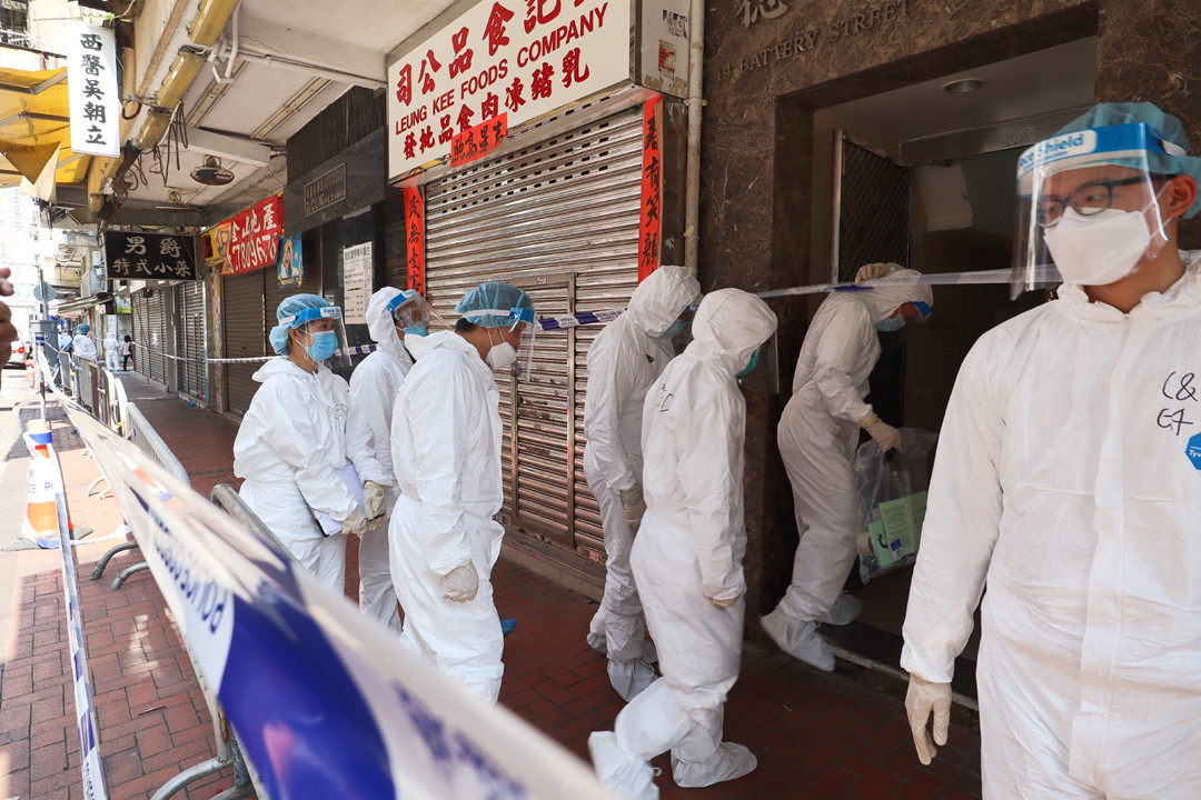 【採訪手記】硬氣封區抗疫 眾志成城受贊