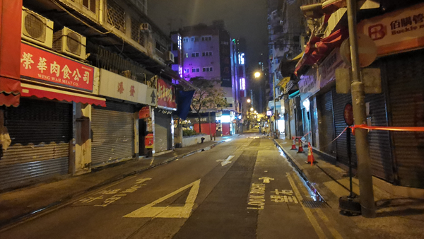運輸署：佐敦「受限區域」路段解封後重新開放通車