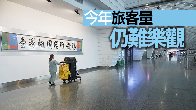 疫情重創桃園機場 春節疏運旅客量估減少99%