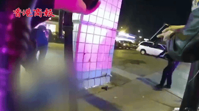 有片丨緝兇全程曝光！殺害中國博士兇手瘋狂逃竄 被多名美警開槍擊倒