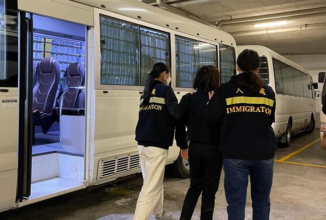 入境處展開反非法勞工行動 拘捕15人