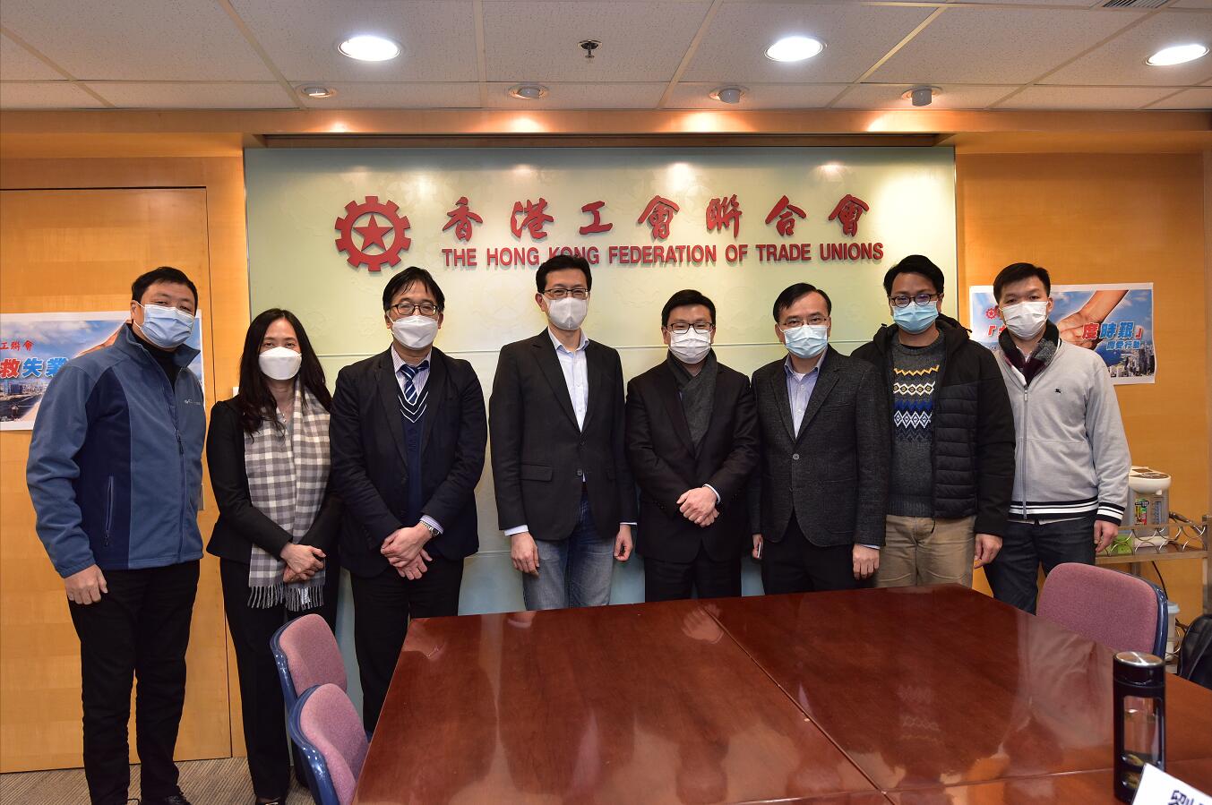 政府指勞工處處長到訪勞工團體和僱主商會