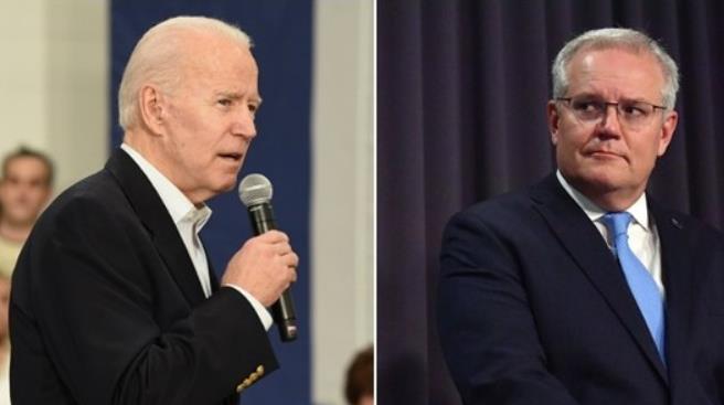 拜登上任後與莫里森首次通話 談及擴大五眼聯盟議程