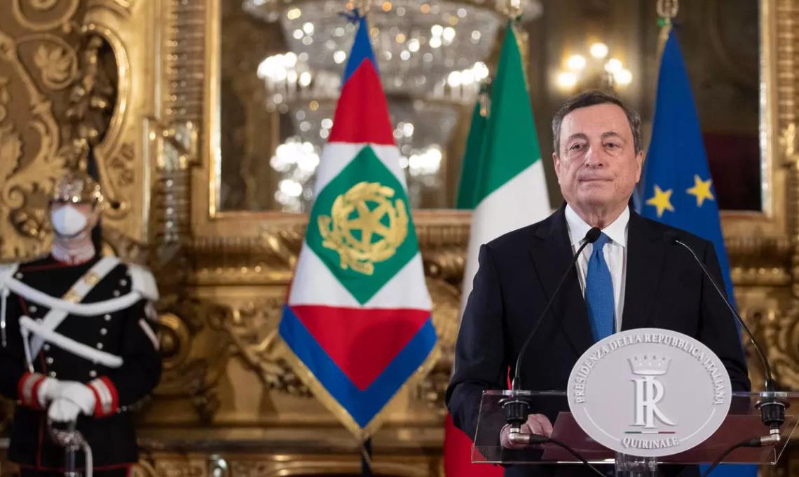 意大利總統授權經濟學家德拉吉組建新政府