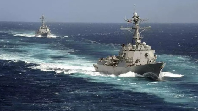 解放軍東部戰區談美艦穿航台灣海峽：全程跟蹤監視