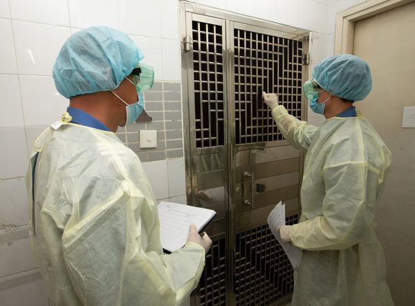 消防處交代昨日油麻地「受限區域」工作