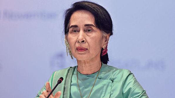 外媒指被拘押的昂山素姬已接種新冠疫苗