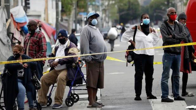 美國洛杉磯衛生局呼籲居民遵守安全指南以對抗變異病毒