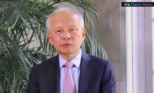 崔天凱回應有關新疆報道 批評BBC消息來源不可信