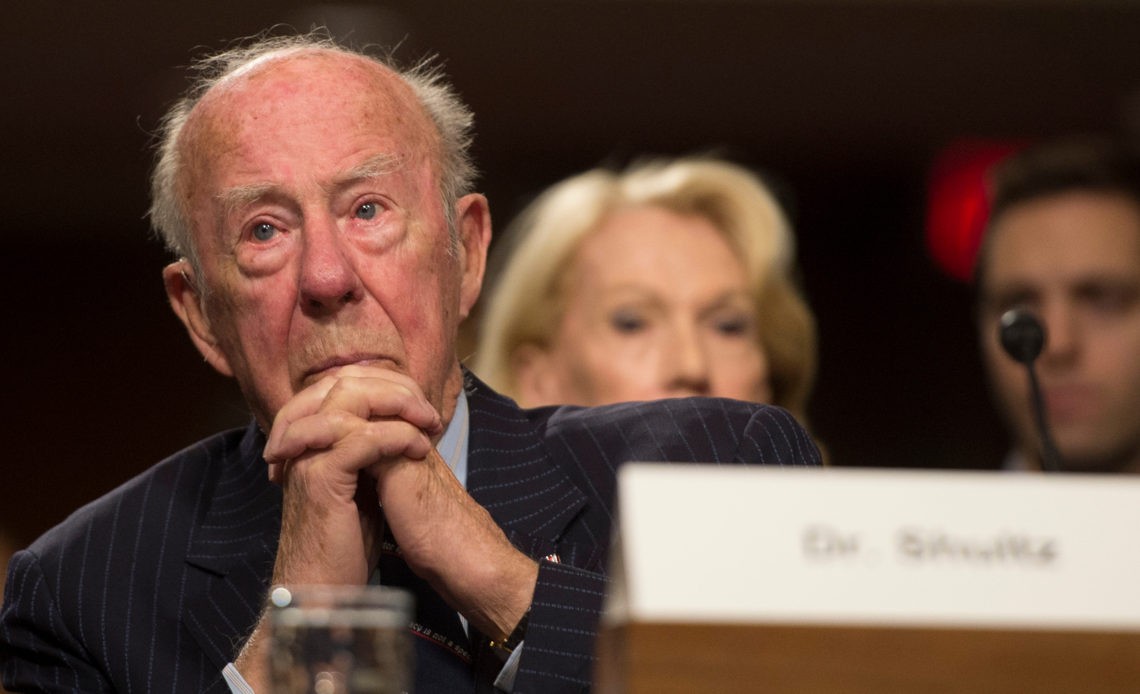 美國前國務卿舒爾茨去世 外交部：深表哀悼