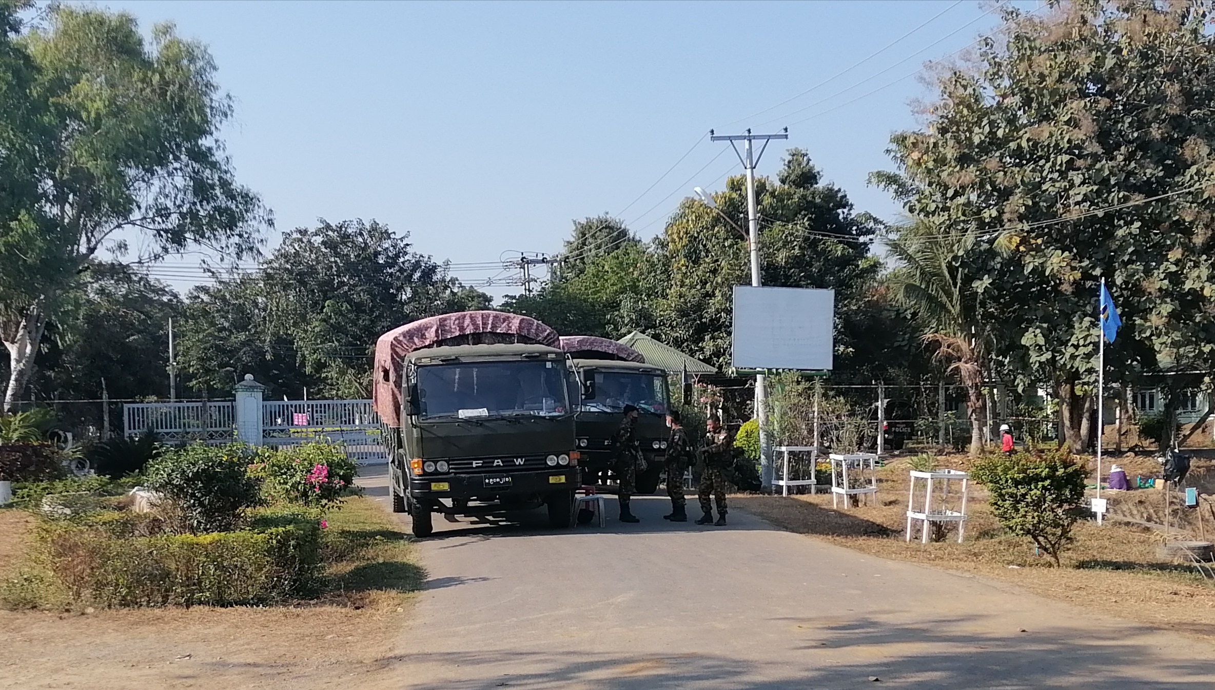 緬甸軍方呼籲民眾維護國家穩定