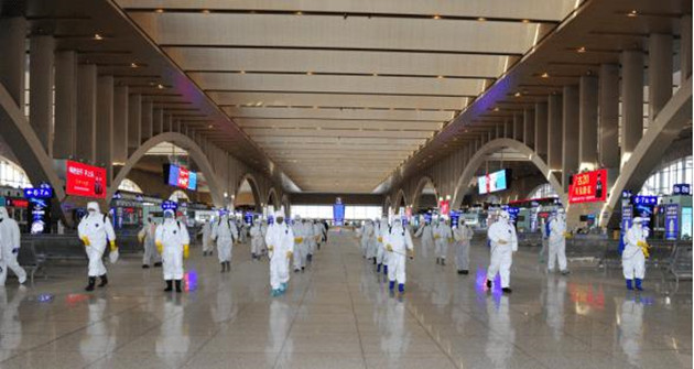 離石通道重啟！石家莊站首趟始發列車發出