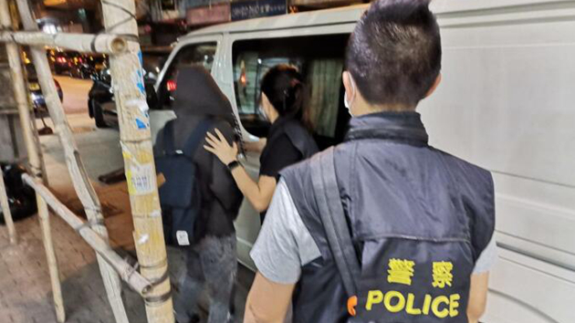 警方九龍城掃黃 3名外籍女子被捕