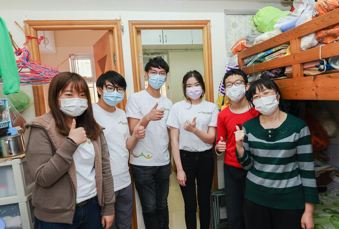 市建局「學建關愛」義工計劃 「升級再造」家具助基層家庭