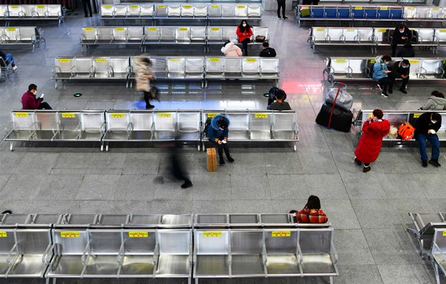 春運10天鐵路、民航進出京日均客運量較前年降逾八成