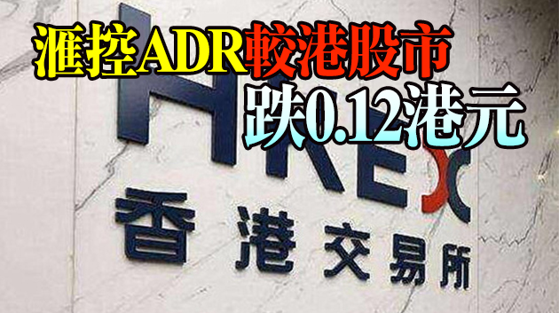 港股ADR今日個別發展