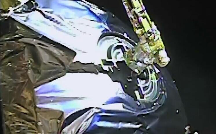 有片 | 國家航天局發布天問一號探測器火星捕獲過程影像