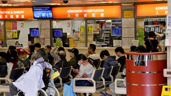 醫管局：昨日逾3000人公院急症室求診