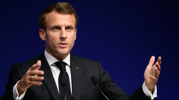 法國總統馬克龍在社交媒體上用中文拜年