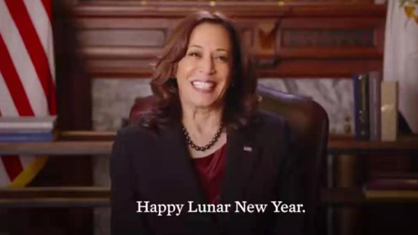 美副總統發表春節祝福：願每個人幸福、健康、富裕