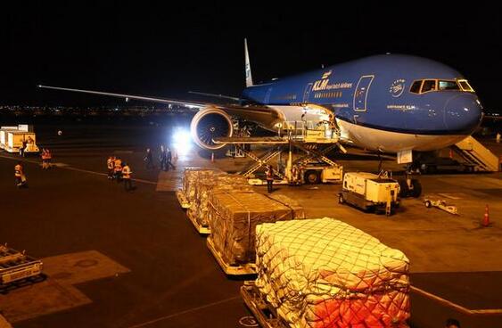 秘魯總理接機第二批70萬劑中國國藥疫苗 千名軍警護送