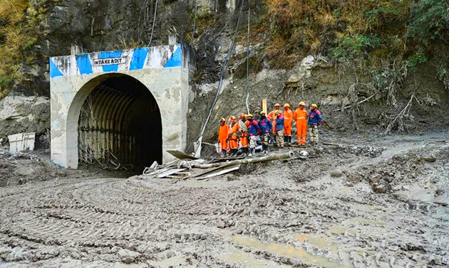 印度潰壩事件已找到41具遺體 仍有163人失蹤
