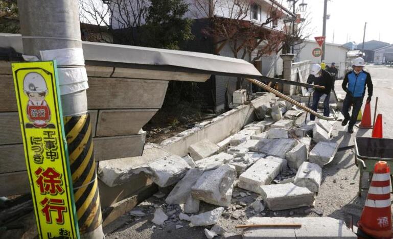 福島近海再次發生5.2級地震 無海嘯危險