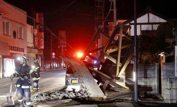 日本福島近海強震已致150人受傷