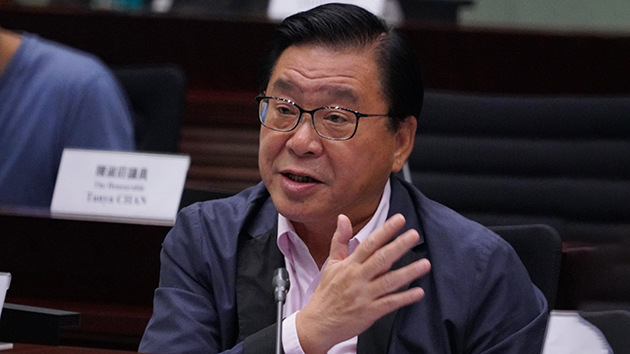 林健鋒：認同「愛國者治港」原則 符合國際慣例