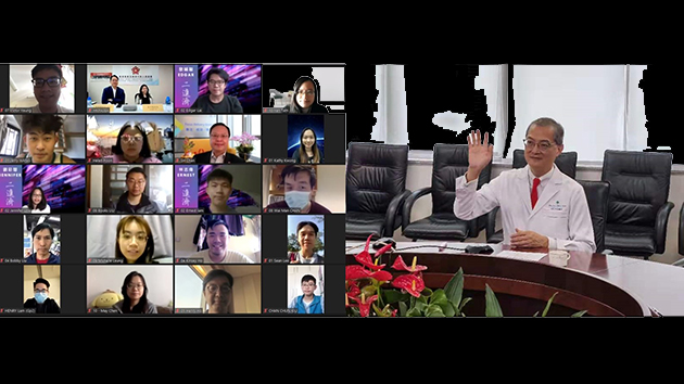 專資會舉行專題講座「疫下醫療知多啲」盧寵茂呼籲市民合力阻截傳播鏈