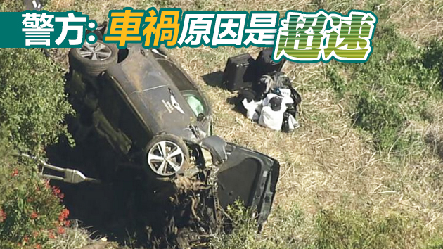 著名高爾夫球手「老虎」活士發生車禍 傷勢嚴重