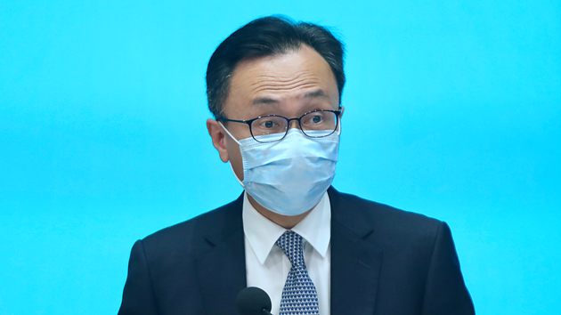 聶德權鼓勵公務員盡早接種疫苗 護己護人