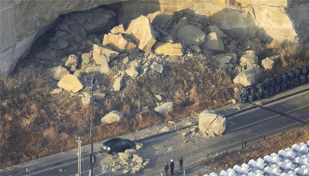 福島第一核電站逾50個核污水罐在強震後發生位移