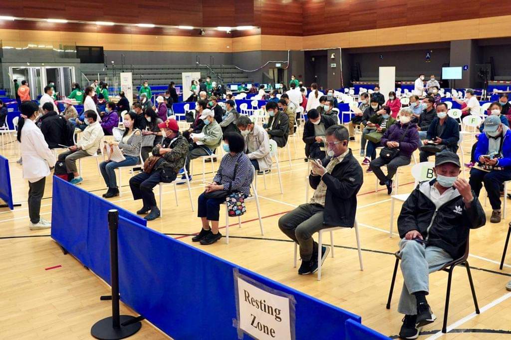 聶德權：疫苗接種中心運作暢順