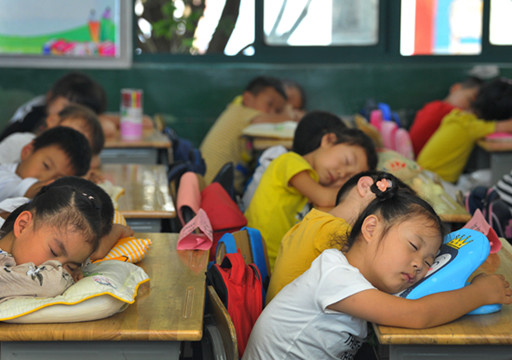 調查：中國超八成中小學生睡眠時長未達標