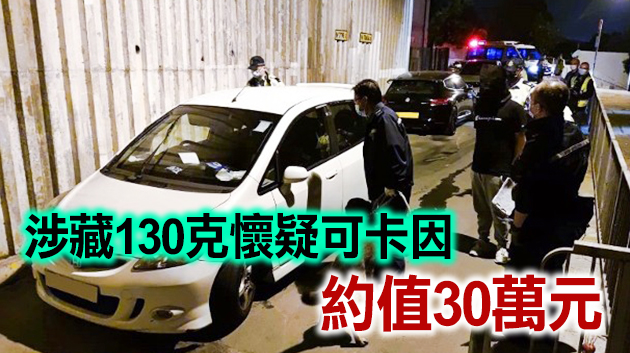 涉藏毒及藥駕 警追6公里拘捕男子