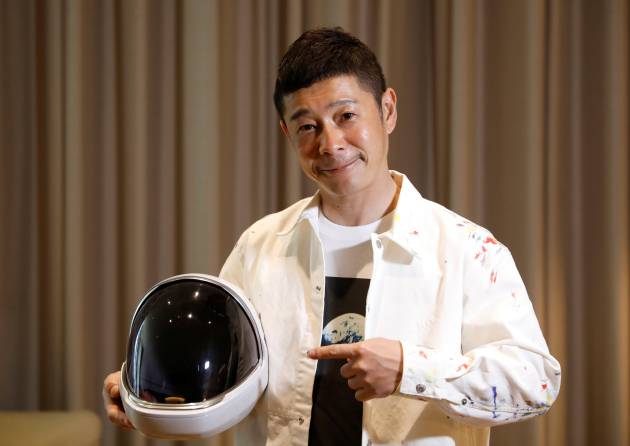 日本富豪前澤友作包下SpaceX太空船 徵8夥伴同繞月球